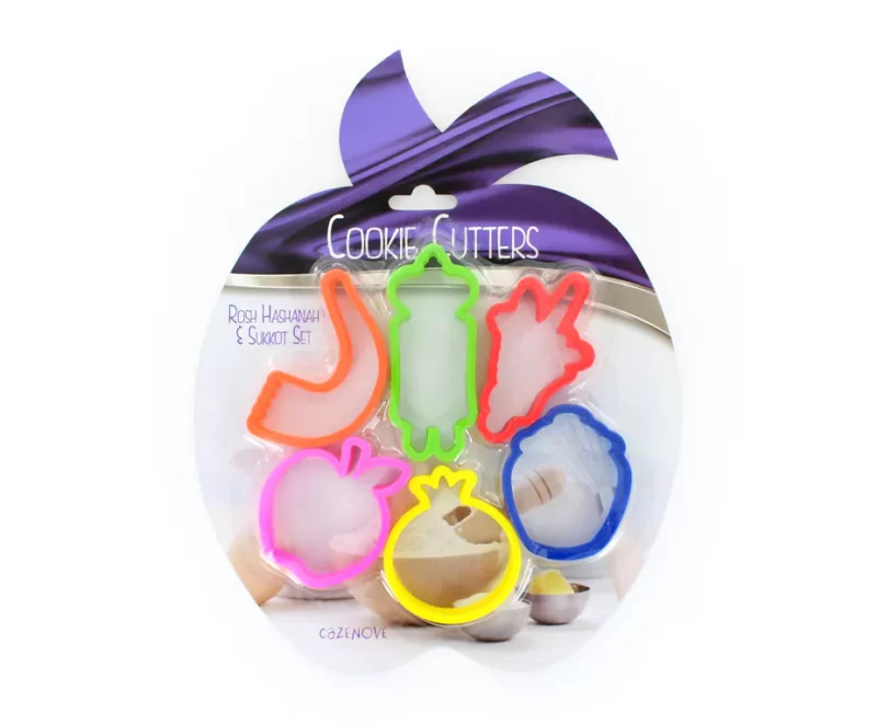 Rosh Hashona Shaped Plastic Cookie Cutters