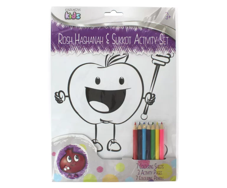 Rosh Hashanah New Year Colouring Set
