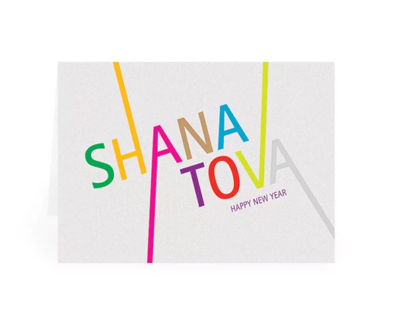 Shana Tova Greetings Card