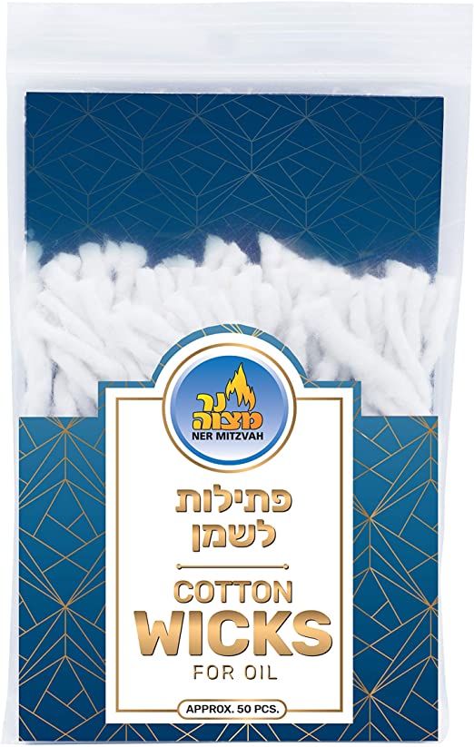 50 x 10% Cotton Wicks