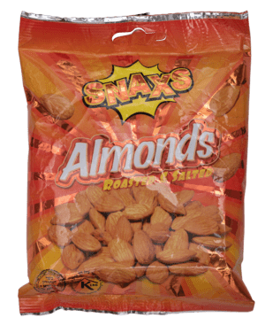 Snax Roasted Salted Almonds