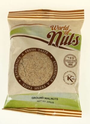 World of Nuts Kosher Gound Walnuts