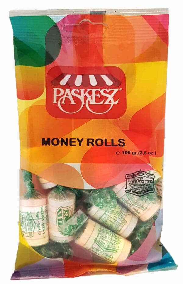 Paskesz Money Rolls Fizzers Bag