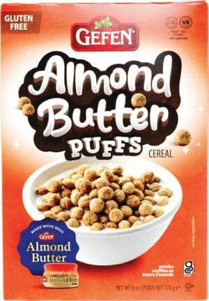 Gefens Almond Butter Puffs Cereal