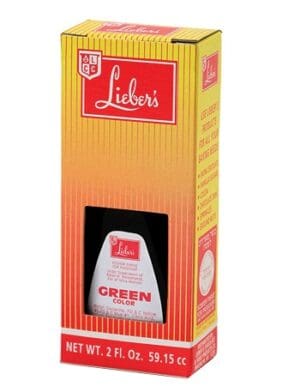 Liebers Passover Green Food Colouring