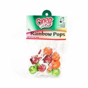 Oneg Passover Rainbow Pop Candies