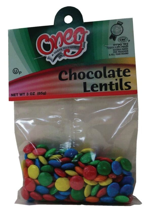 Oneg Passover Chocolate Lentils