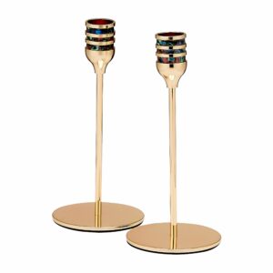 Goldtone 7" Candlesticks