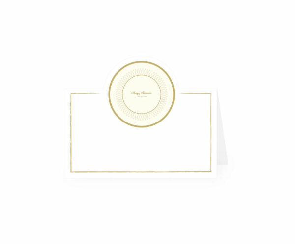 12 Classic Themed Passover Place Cards