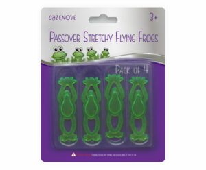 4 Stretchy Flying Frogs